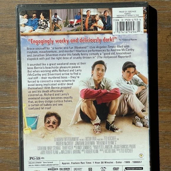 Weekend at Bernie's DVD - Picture 3 of 4
